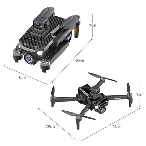 Ultra-long Range GPS Remote Control Drone Dual Camera Brushless Motor Foldable Fixed Height Airplane Rc Drones