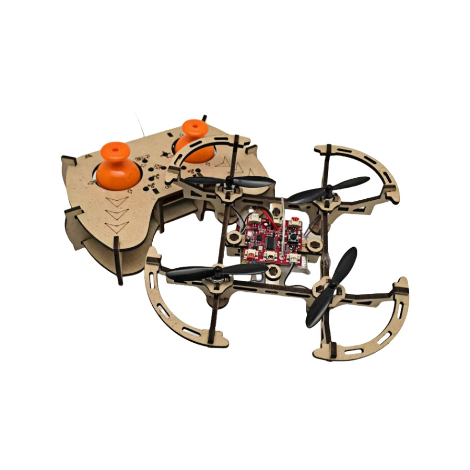 Wooden DIY Drone Kit – Educational STEM Handcraft Assembly Model