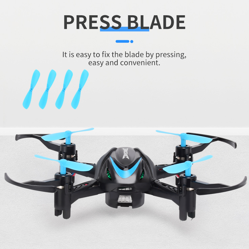 Mini Pocket Drone 2.4G 6 Axis Gyro Remote Control Quadcopter Mini Portable Drone Beginner Rc Stunt Drone With Led Light