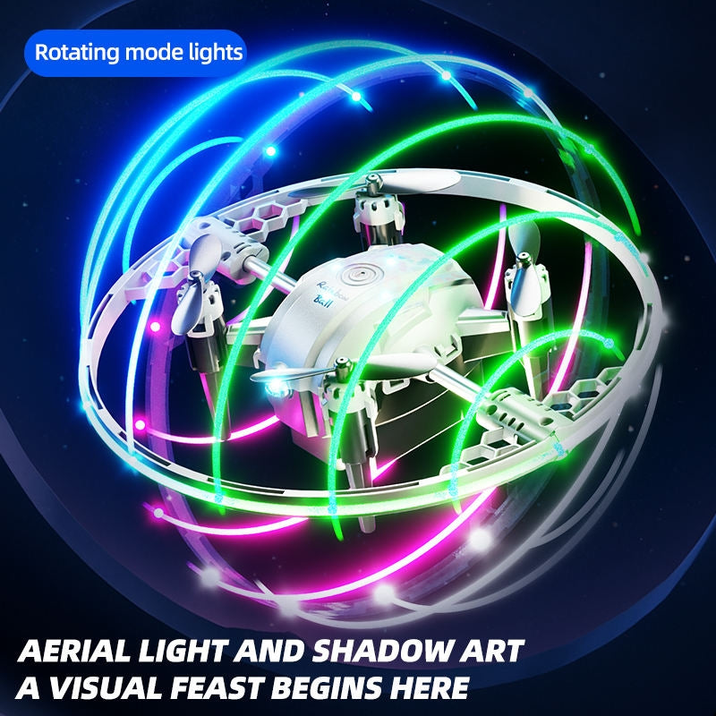 Stunt Drone 360 Rotation Stunt Rotating Mode Lights One Touch Take off and Landing Beginner Drones Mini Rc Drone