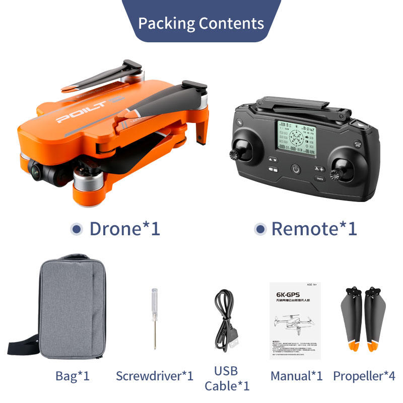 Professional Rc Drone 5G WiFi 11.1V Battery FPV Foldable Drone 6K Camera Drone Quadcopter 30 Minutes Flight Time