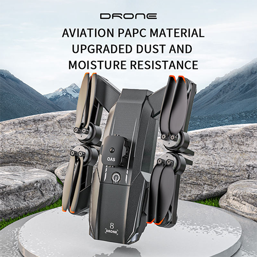 Obstacle Avoidance 235G Drone 2.4G Brushless Powered Drone with Professional 8K Camera and GPS Function Rc Drone