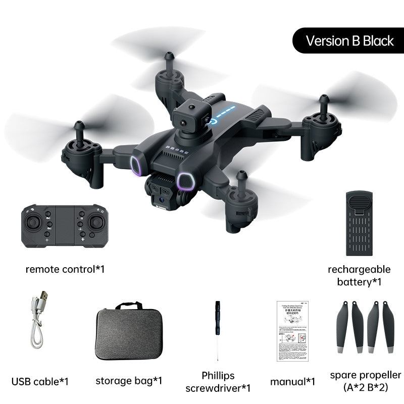 Brushless Drone Dazzling Light Transformation Beginner Drone with 8K Professional ESC HD Dual Camera RC Drones