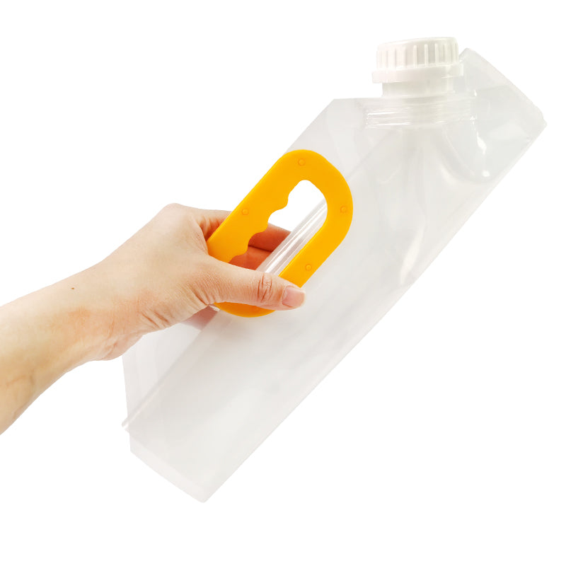 Food Grade Foldable Water Storage Retort Pouch with Spout Outdoor Picnic Large Capacity Water Bag for Camping and Hiking