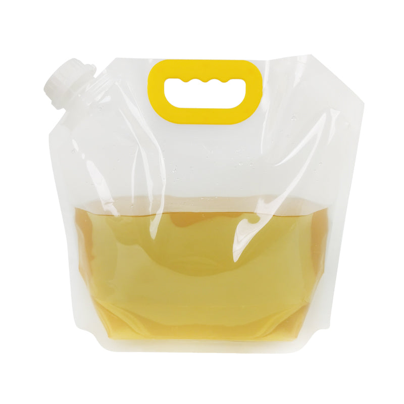 Food Grade Foldable Water Storage Retort Pouch with Spout Outdoor Picnic Large Capacity Water Bag for Camping and Hiking