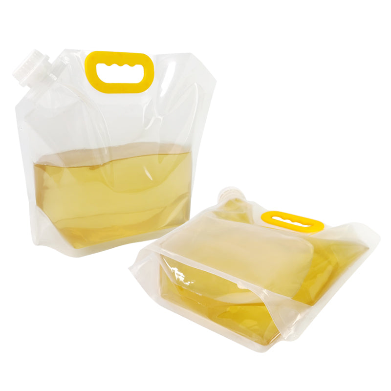 Food Grade Foldable Water Storage Retort Pouch with Spout Outdoor Picnic Large Capacity Water Bag for Camping and Hiking